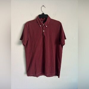 Gap Polo Shirt Men Large Red